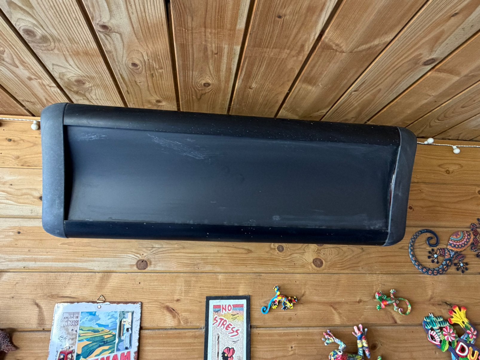 Varmigo 2 infrarood verwarmers 1300W., Tuin en Terras, Terrasverwarmers, Plafond, Gebruikt, Waterbestendig, Ophalen