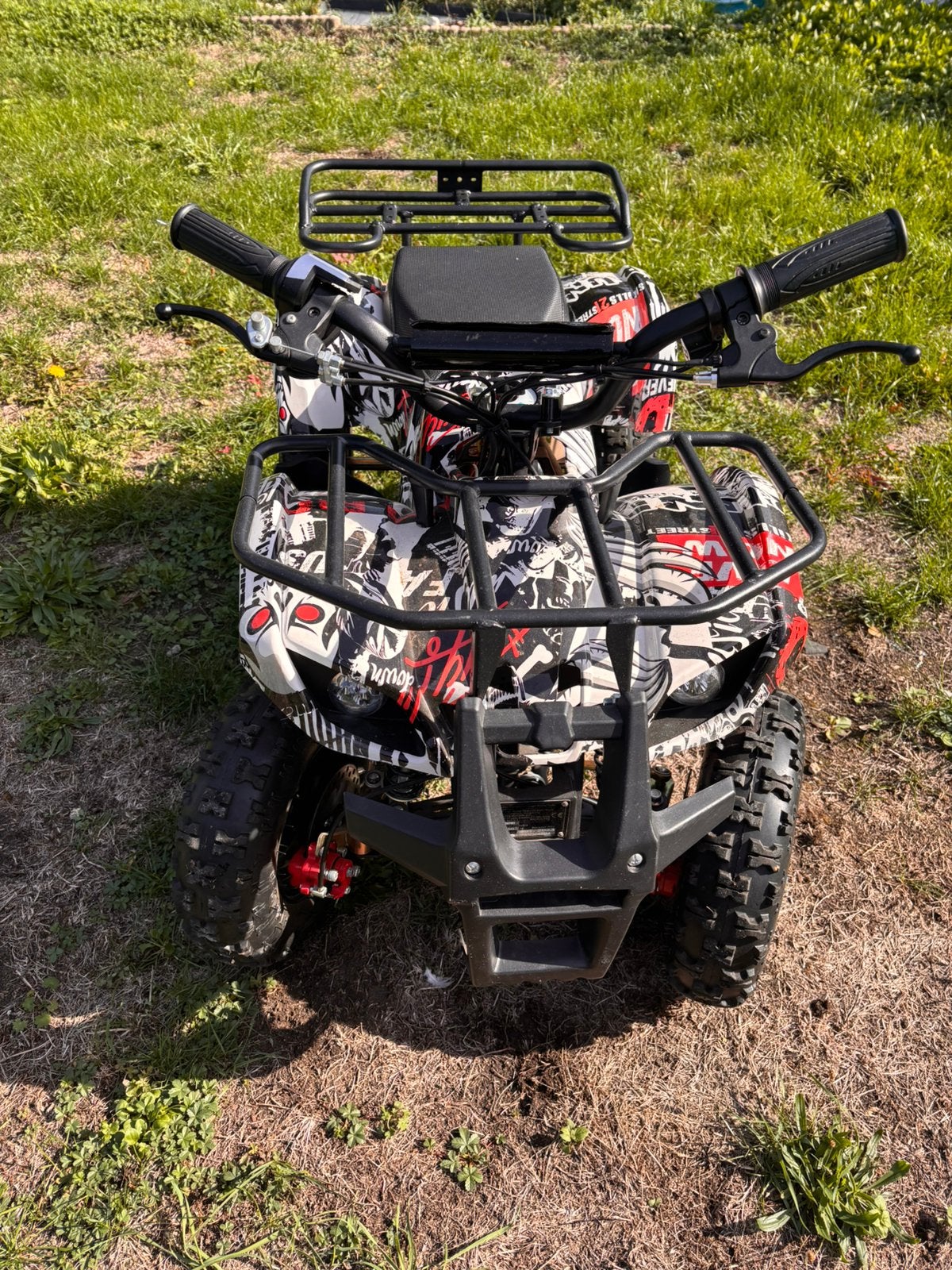 Drion 800w kinderquad (maximale snelheid: 24 km/u), Fietsen en Brommers, Ophalen, Gebruikt, Schijfrem, Overige typen