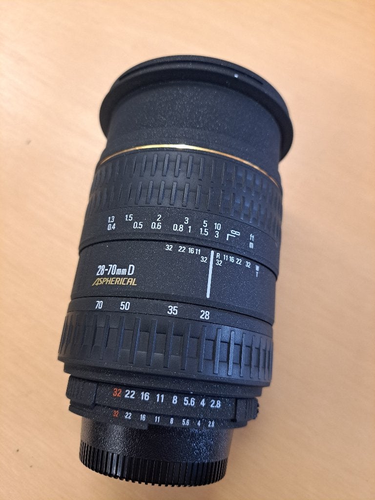 SIGMA 28-70, Nikon-f, Ophalen of Verzenden, Gebruikt