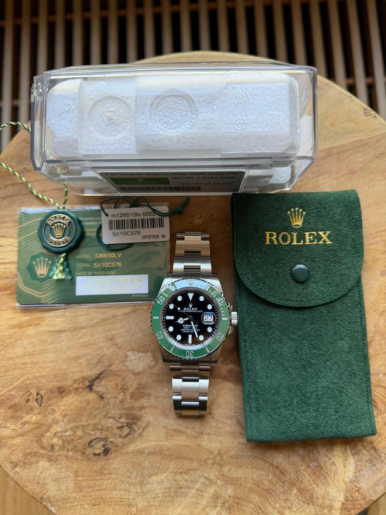 Rolex Submariner Starbucks, Handtassen en Accessoires, Horloges | Heren, Staal, Polshorloge, Ophalen of Verzenden, Zo goed als nieuw