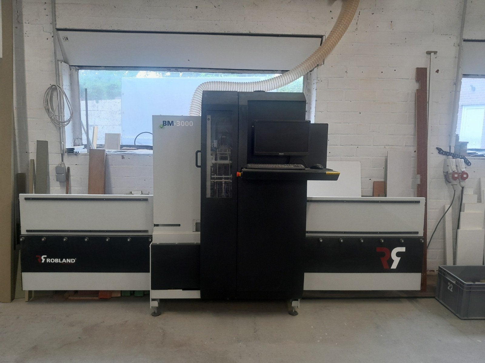cnc vertical, Enlèvement