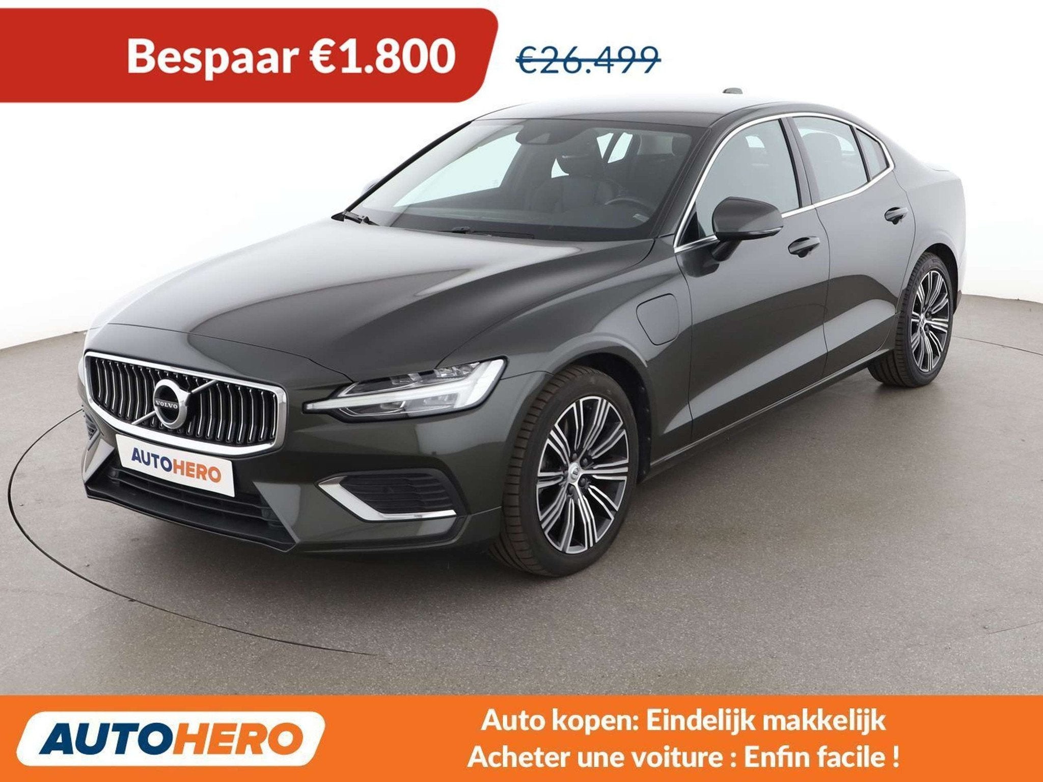 Volvo S60 2.0 T8 Plug-in Hybrid Inscription AWD, Autos, Cuir, Argent ou Gris, Achat, https://public.car-pass.be/vhr/e2c4ebc3-0625-4869-9e3c-d4bb7065439f