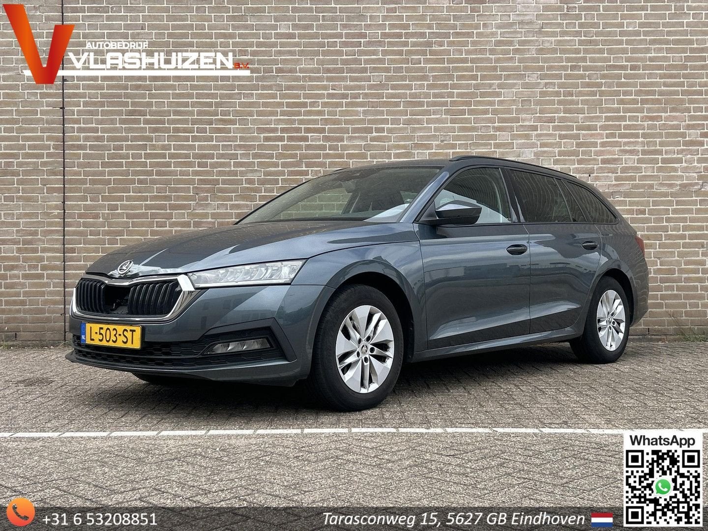 Skoda Octavia Combi 1.0 TSI Business Edition | € 8.950,- NET, Auto's, Zwart, Bedrijf, Zilver of Grijs, Parkeersensor