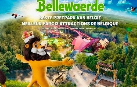 Bellewaerde, Tickets en Kaartjes, Twee personen, Overige soorten, Pretpark