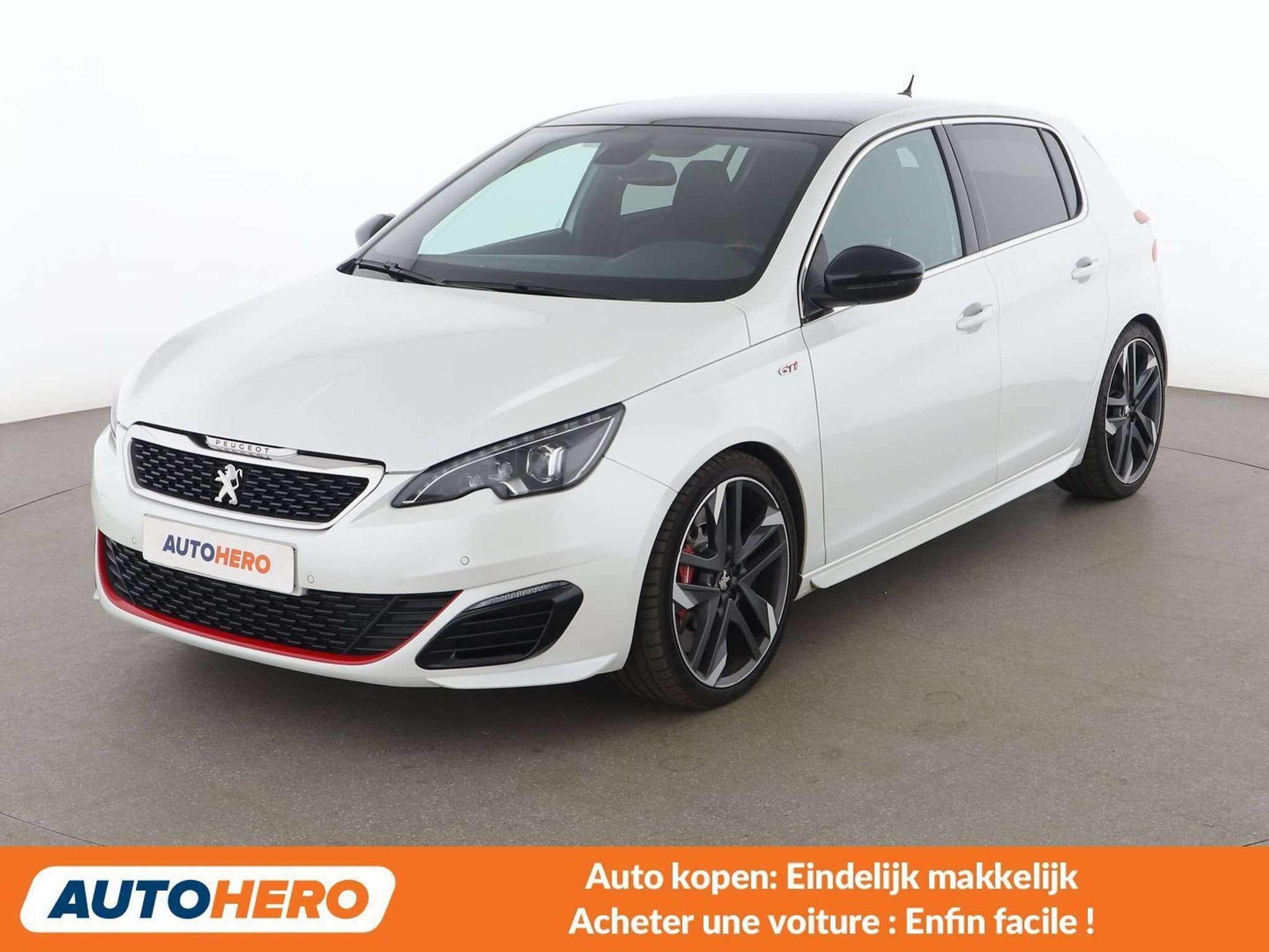 Peugeot 308 1.6 THP GTi (bj 2017), Voorwielaandrijving, Zwart, https://public.car-pass.be/vhr/91404d54-3343-4bcf-aac3-7e80288e63df