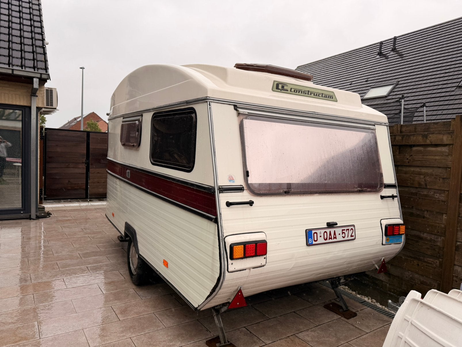 Constructam 1980 caravan oltimer, Particulier, Lit fixe, Jusqu'à 4, Mover