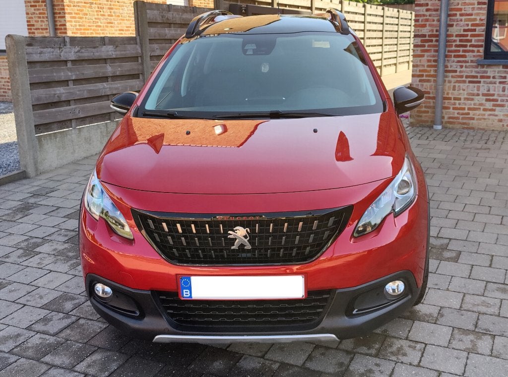 Peugeot 2008 GT Line, Automaat, Full Option, Trekhaak,, Rouge, Achat, Noir, 5 portes
