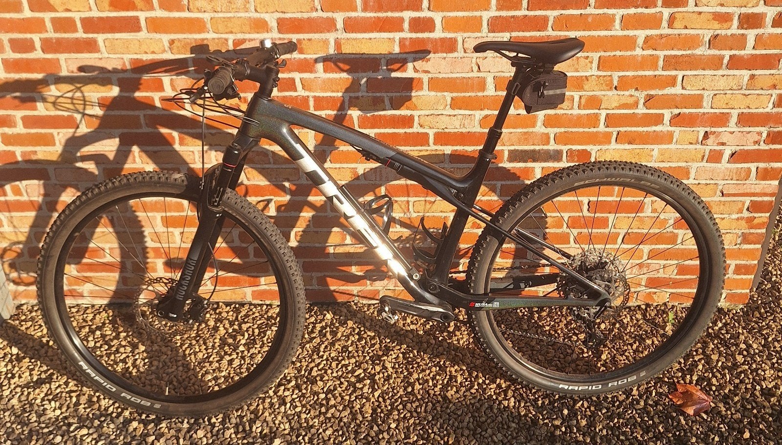 Trek 9.6 full carbon, Fietsen en Brommers, Ophalen, Zo goed als nieuw, Schijfrem, Trek