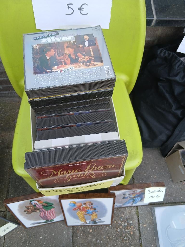 Lp.s 45 toeren  cd.s, Ophalen