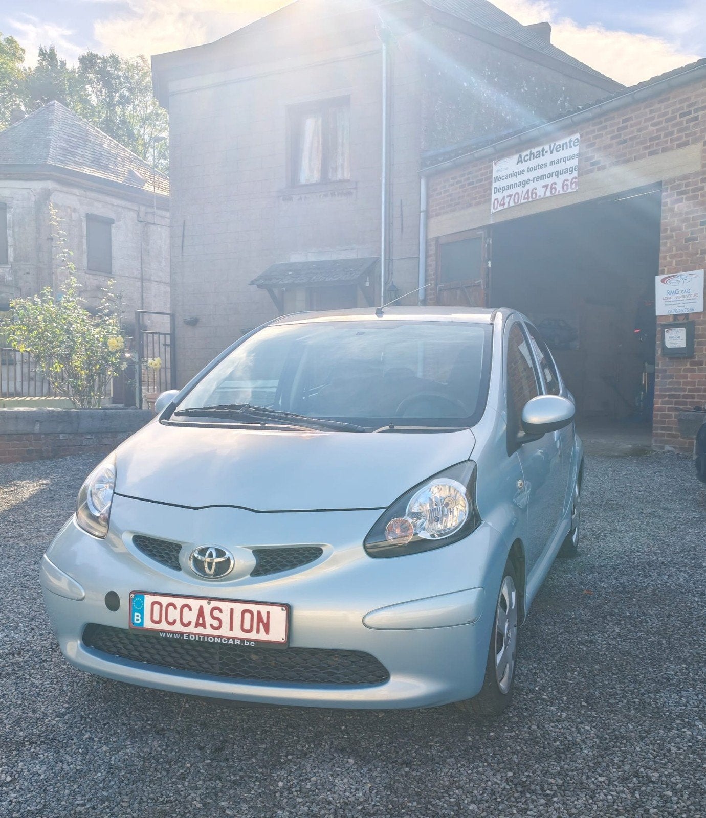 Toyota aygo 2007, 143000km, 1.0 essence, clim, Autos, Argent ou Gris, Achat, 998 cm³, Boîte manuelle