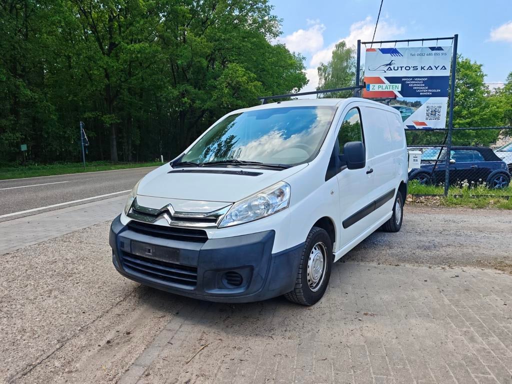 Citroen Jumpy bj 2013  1.6 diesel euro 5 119000 km, Voorwielaandrijving, Stof, Zwart, 4 cilinders