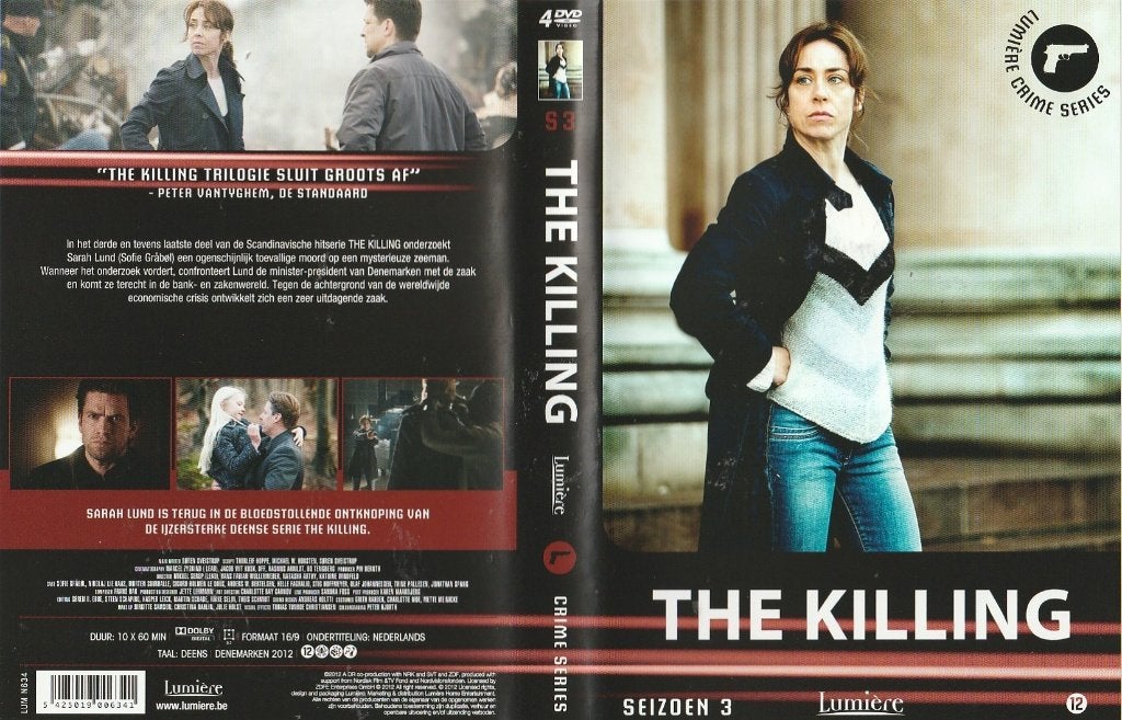 The Killing - Seizoen 3, Cd's en Dvd's, Dvd's | Thrillers en Misdaad, Engels, Nederlands, Ophalen of Verzenden, Zo goed als nieuw