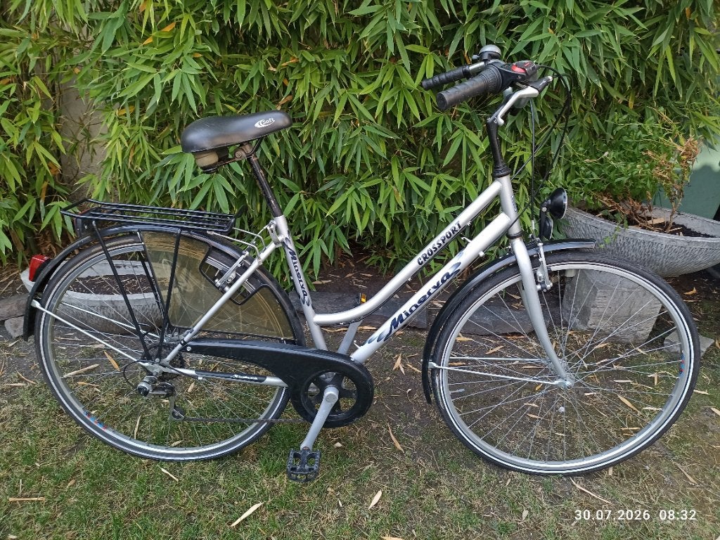 Fiets, Fietsen en Brommers, Minder dan 10 versnellingen, Gebruikt, Velgrem, Overige maten