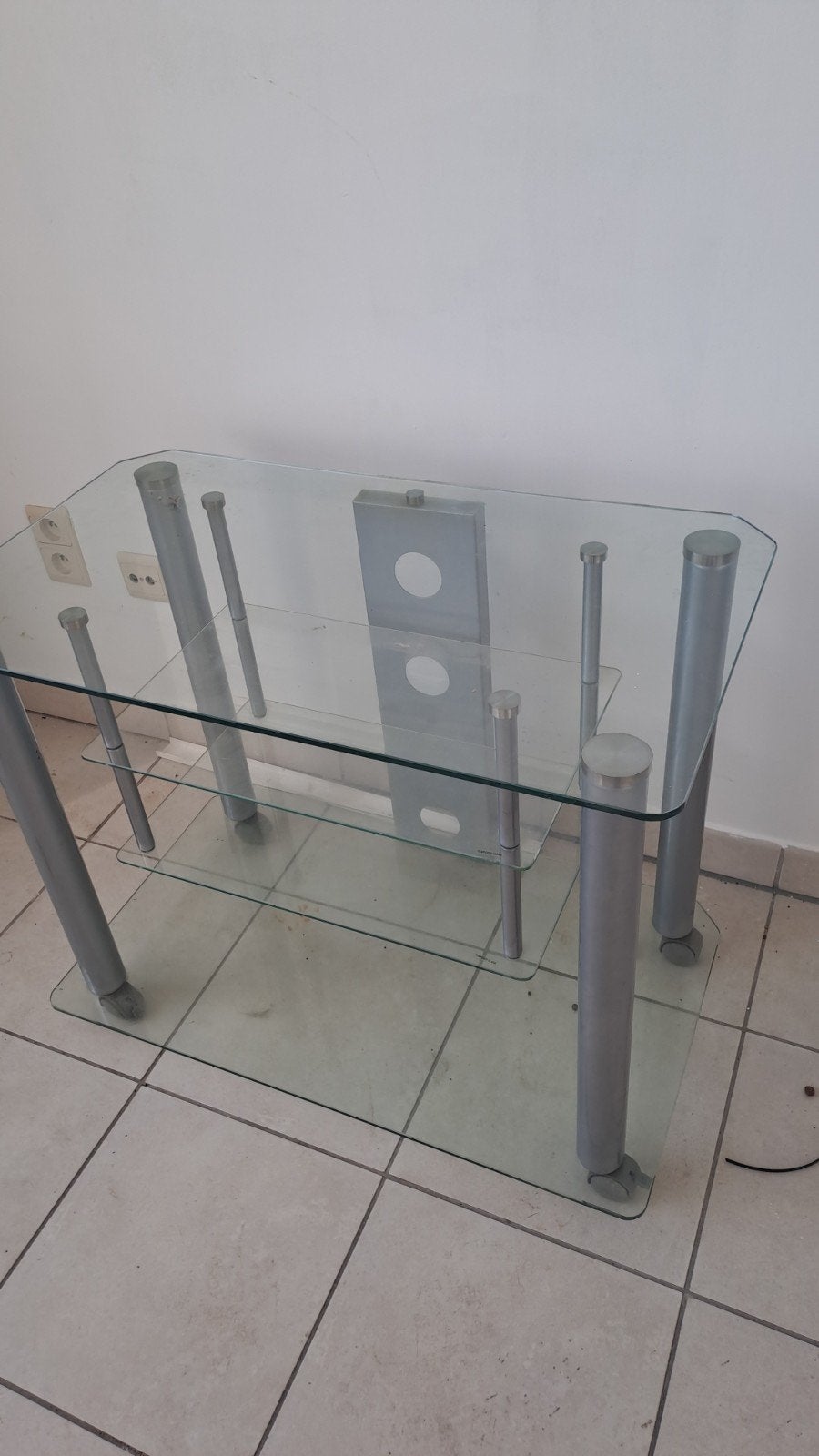 Tv meubel in topstaat, Huis en Inrichting, Ophalen, Glas
