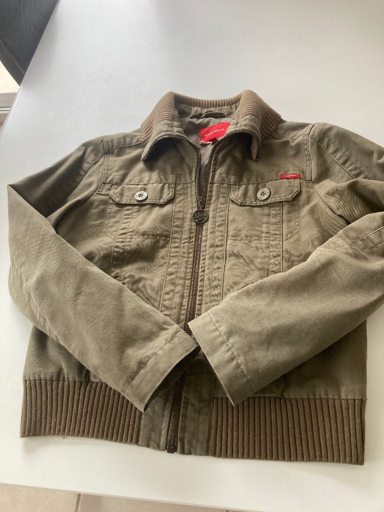 herfst bloeson Mexx  kaki maat 38/40, Maat 38/40 (M), Mexx, Ophalen of Verzenden, Zo goed als nieuw