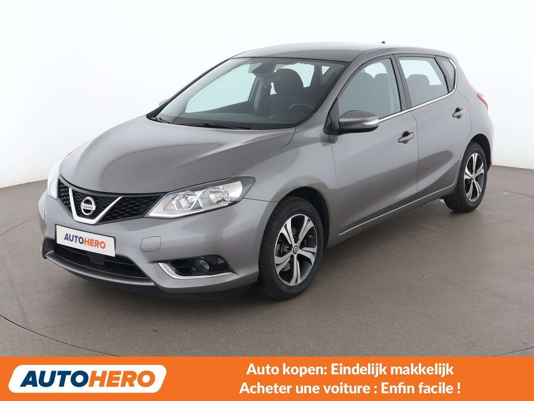 Nissan Pulsar 1.2 Acenta (année de construction 2015), Autos, 1197 cm³, Argent ou Gris, Achat, 1280 kg