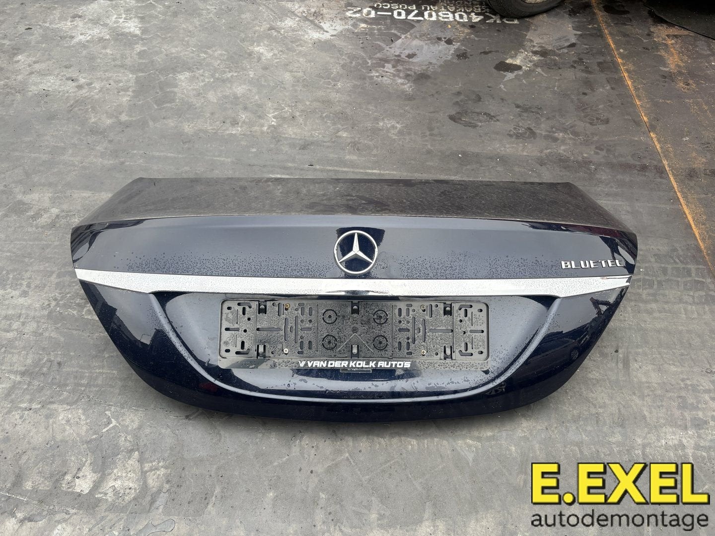 Achterklep Mercedes C Klasse W205 2014-18, Arrière, Origine de la pièce connue, Haillon arrière, Utilisé