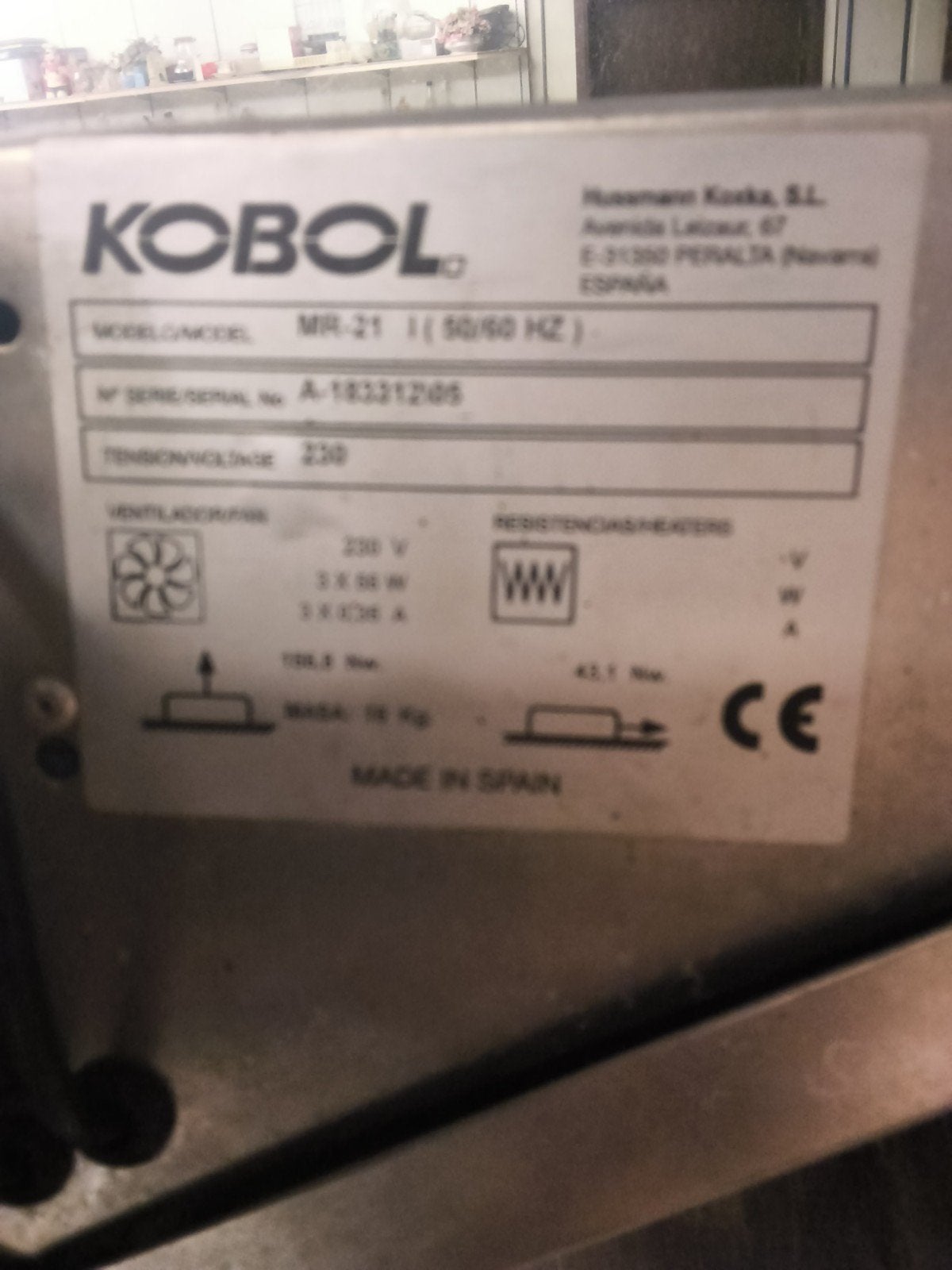 Évaporateur Frigo Plus, Enlèvement