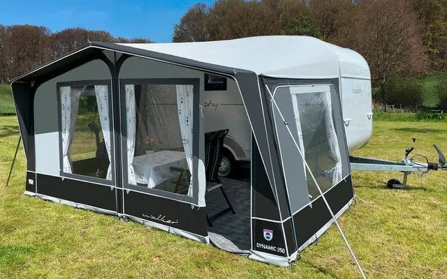 Auvent complet pour petite caravane moins de 750 kg, Enlèvement, Comme neuf