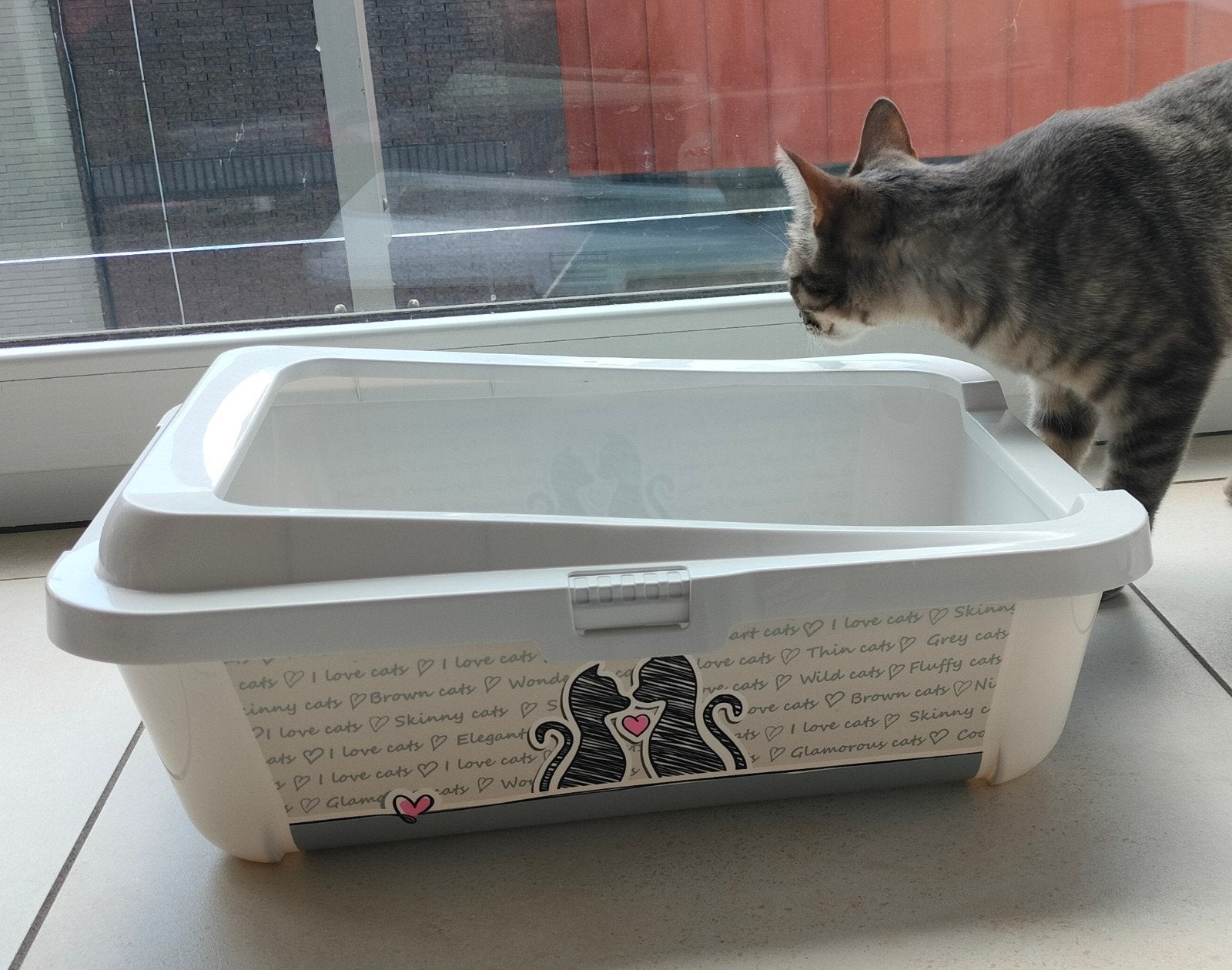 Bac à litière, Animaux & Accessoires, Enlèvement, Comme neuf, Fermé