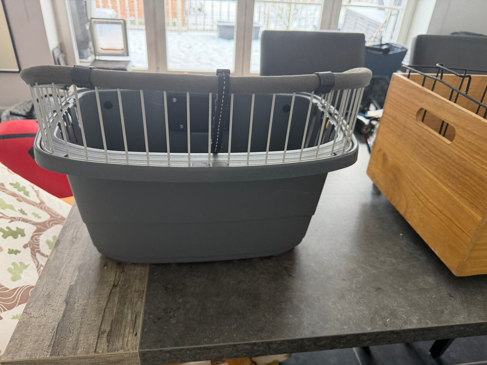 Volant pour panier de vélo pour chien, Enlèvement, Comme neuf