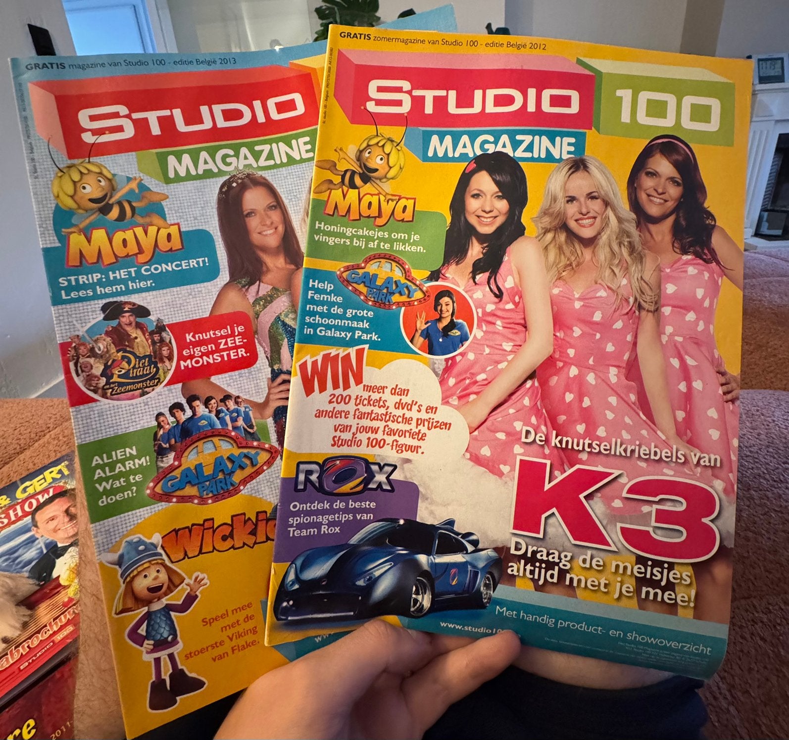 Studio 100 Magazine uit 2012 & 2013, Enlèvement ou Envoi, Comme neuf