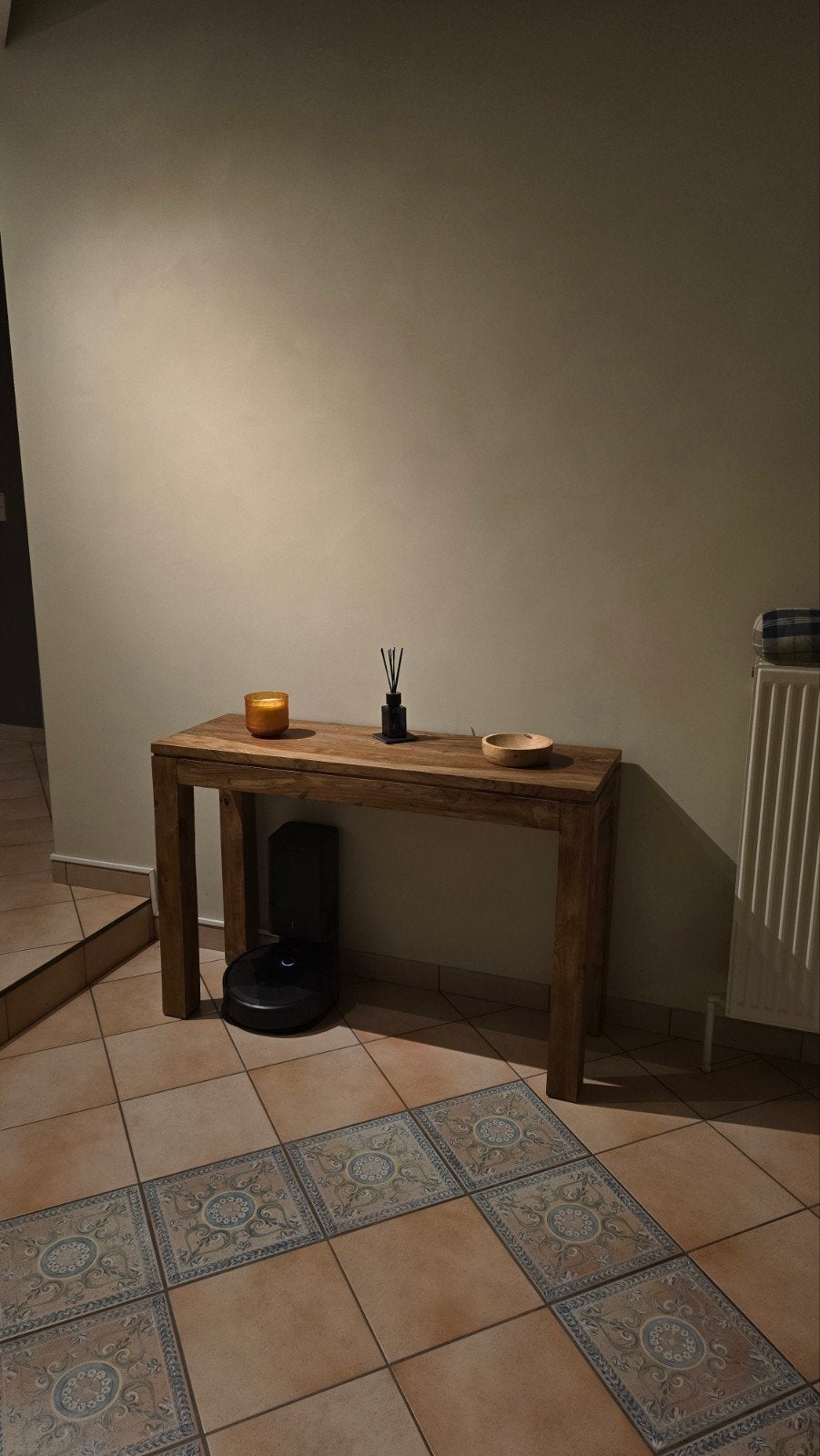 Leuke side table tafel, Ophalen, Zo goed als nieuw, Eikenhout