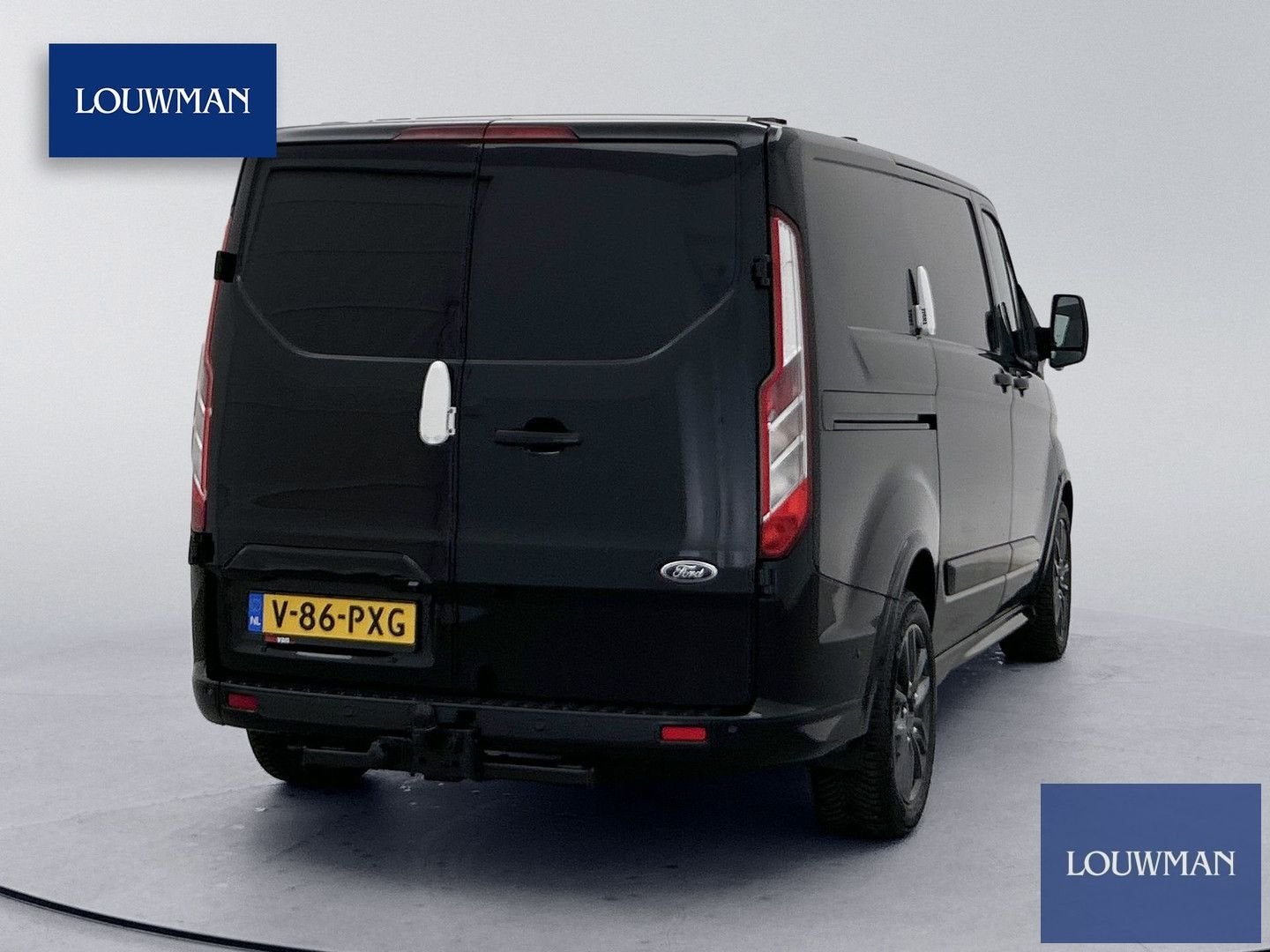 Ford Transit Custom 290 2.0 TDCI 185PK L1H1 Sport Adaptieve, Automaat, Zwart, Bedrijf, Diesel