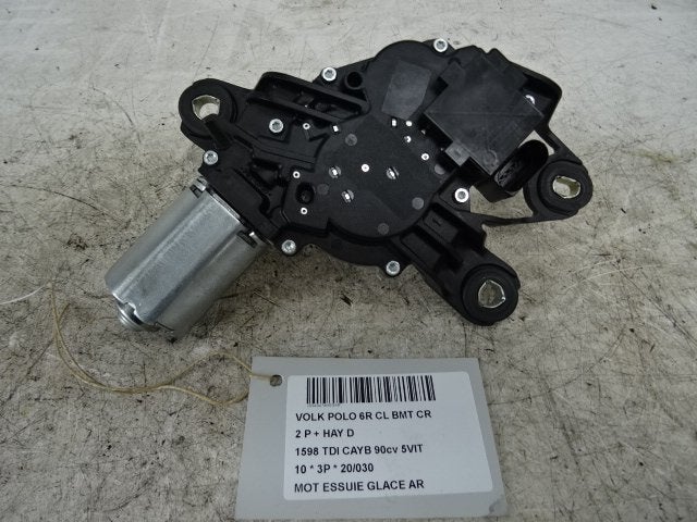 RUITENWISSERMOTOR ACHTER Polo V (6R) (5K6955711B), Gebruikt, Volkswagen