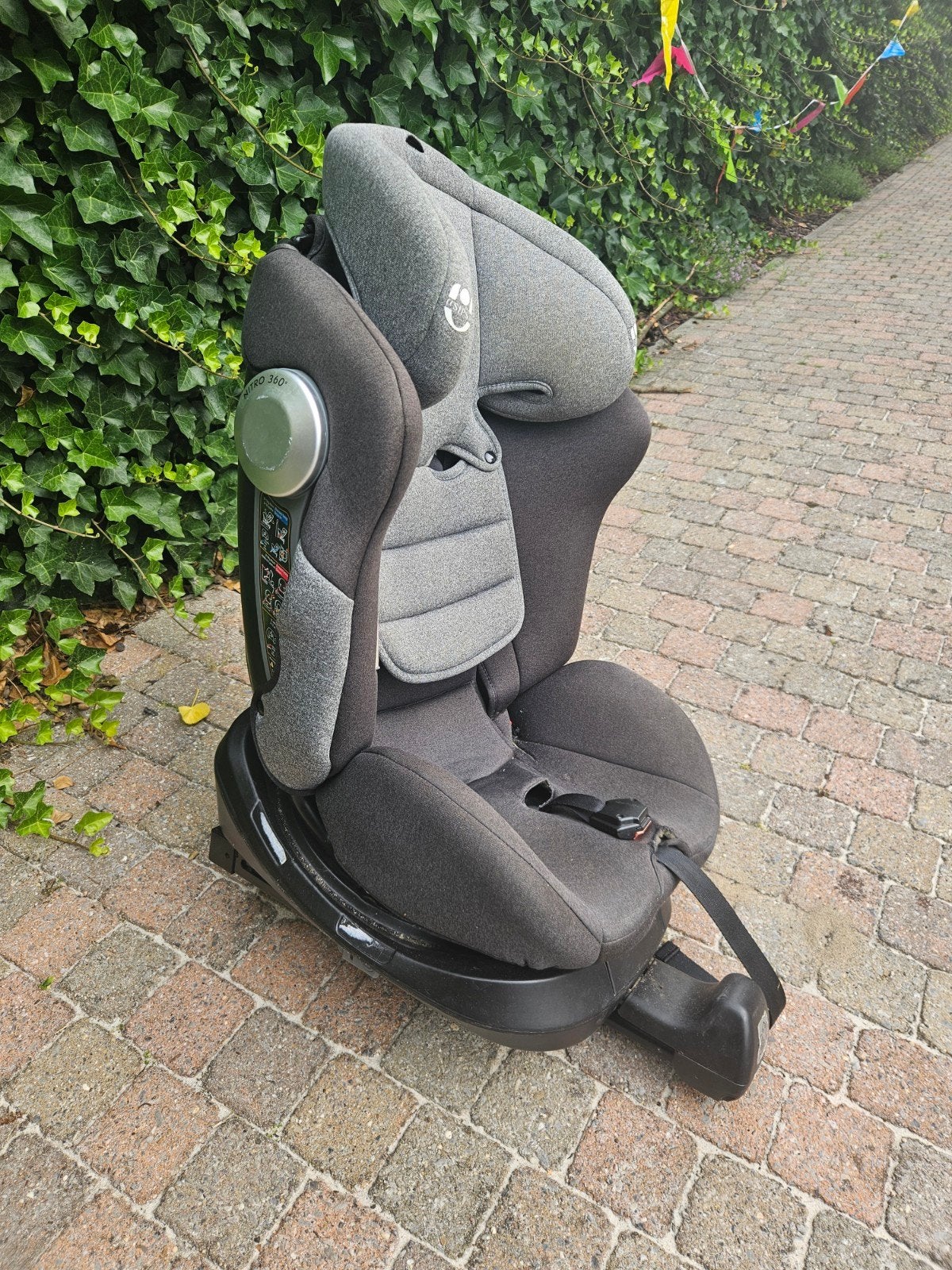Autostoel 0-36kg isize isofix titaniumbaby draaibaar, Ophalen, Isofix