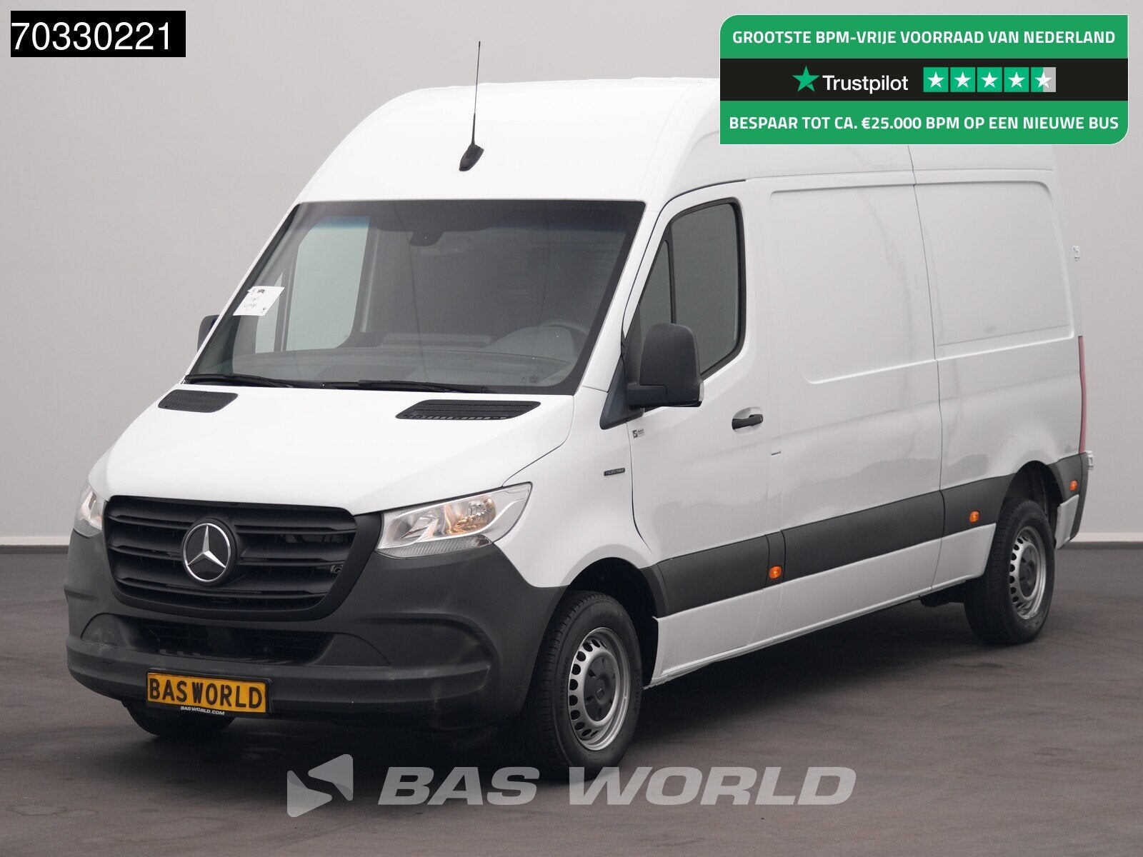 Mercedes eSprinter 312 112 L2H2 100% Elektrisch 55kWh 168km, Autos, Camionnettes & Utilitaires, Achat, Euro 6, Entreprise, 3 places
