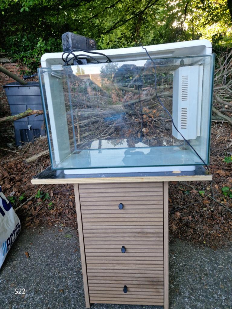 Aquarium SuperFish Home 60, Aquarium vide, Comme neuf, Enlèvement, Superfish