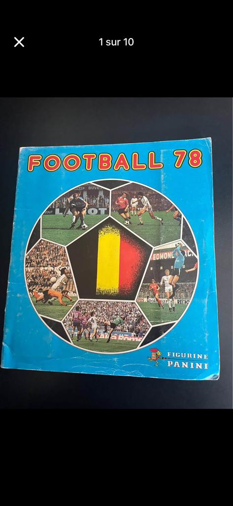 Album Panini Belgisch voetbal 1978, Verzamelen, Ophalen of Verzenden, Gebruikt
