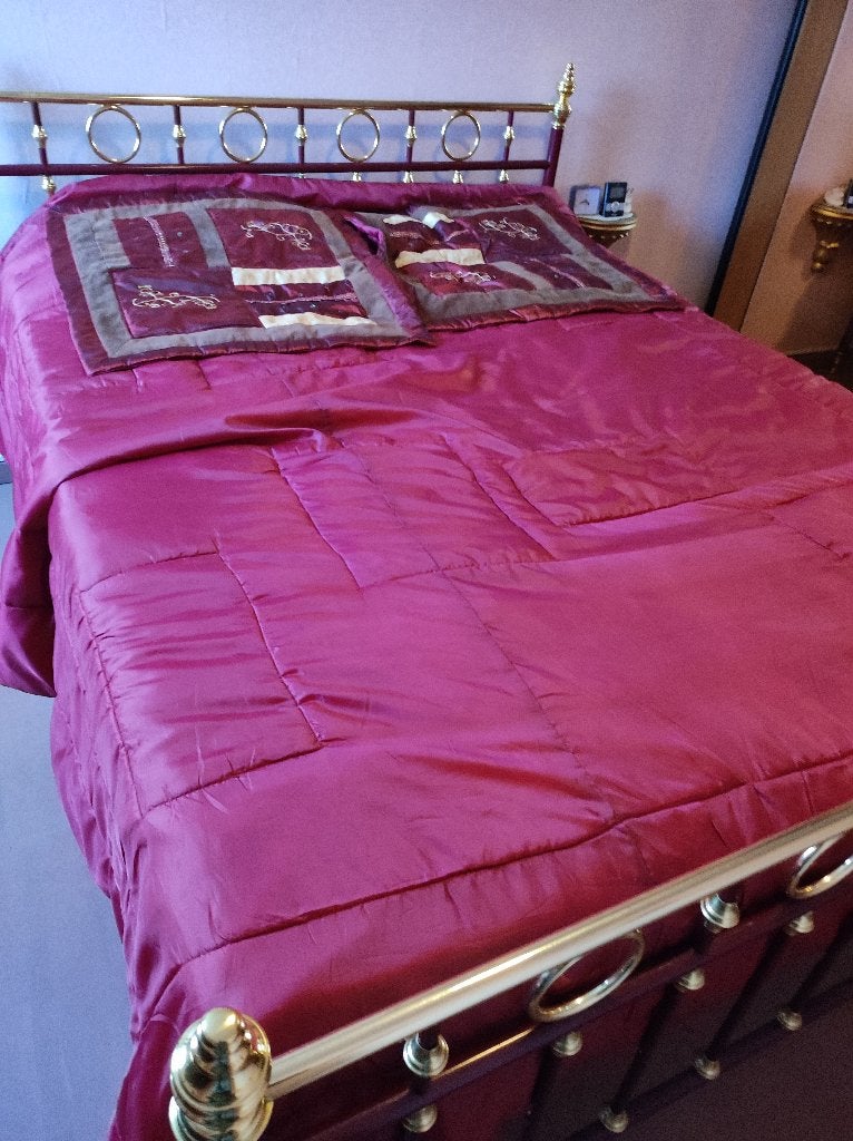 Slaapkamer met Bed en kast, Huis en Inrichting, Ophalen, Gebruikt