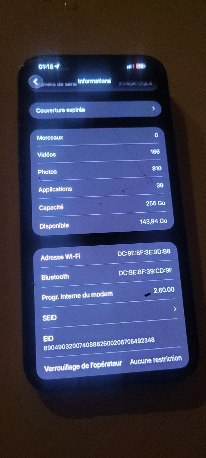 IPhone 16 promax, Télécoms, Enlèvement ou Envoi, IPhone 16