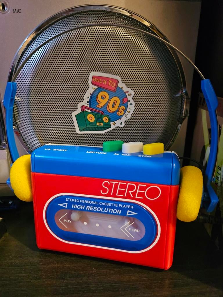 Stereo Walkman uit de jaren 80, Ophalen of Verzenden