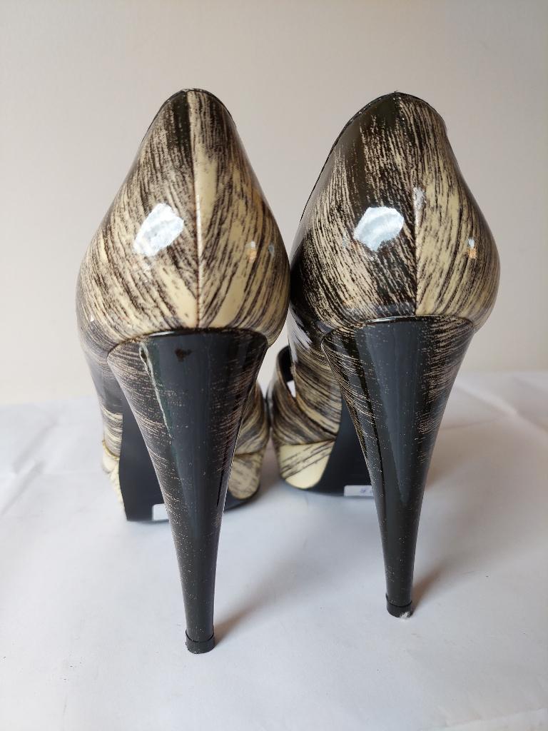 927B* SERGIO ROSSI escarpins luxe tout cuir (37,5), Autres couleurs, Escarpins, Comme neuf, SERGIO ROSSI