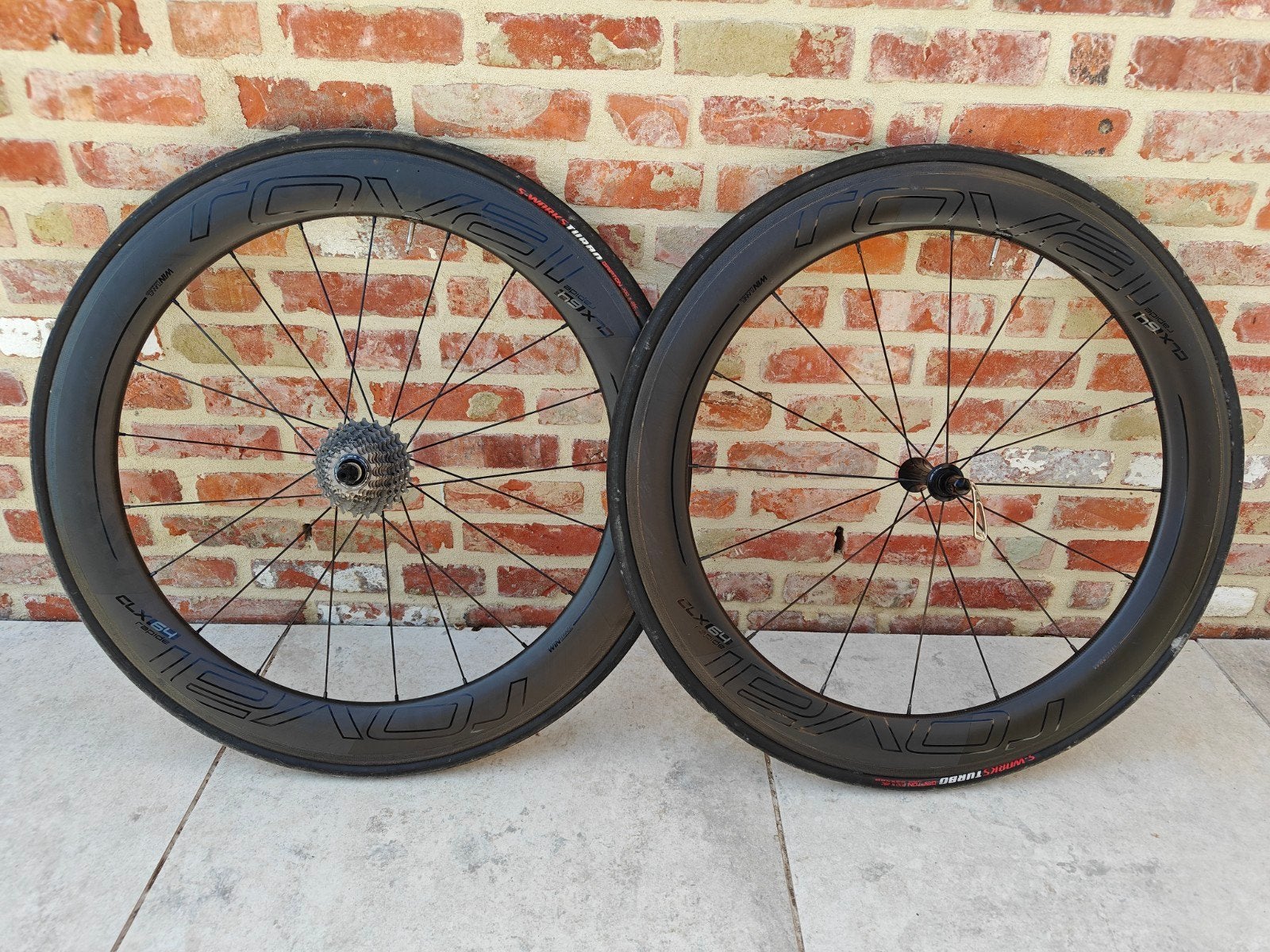 Roval rapide CLX 64 (velgremmen), Roval Carbon, Comme neuf, Enlèvement, Carbone