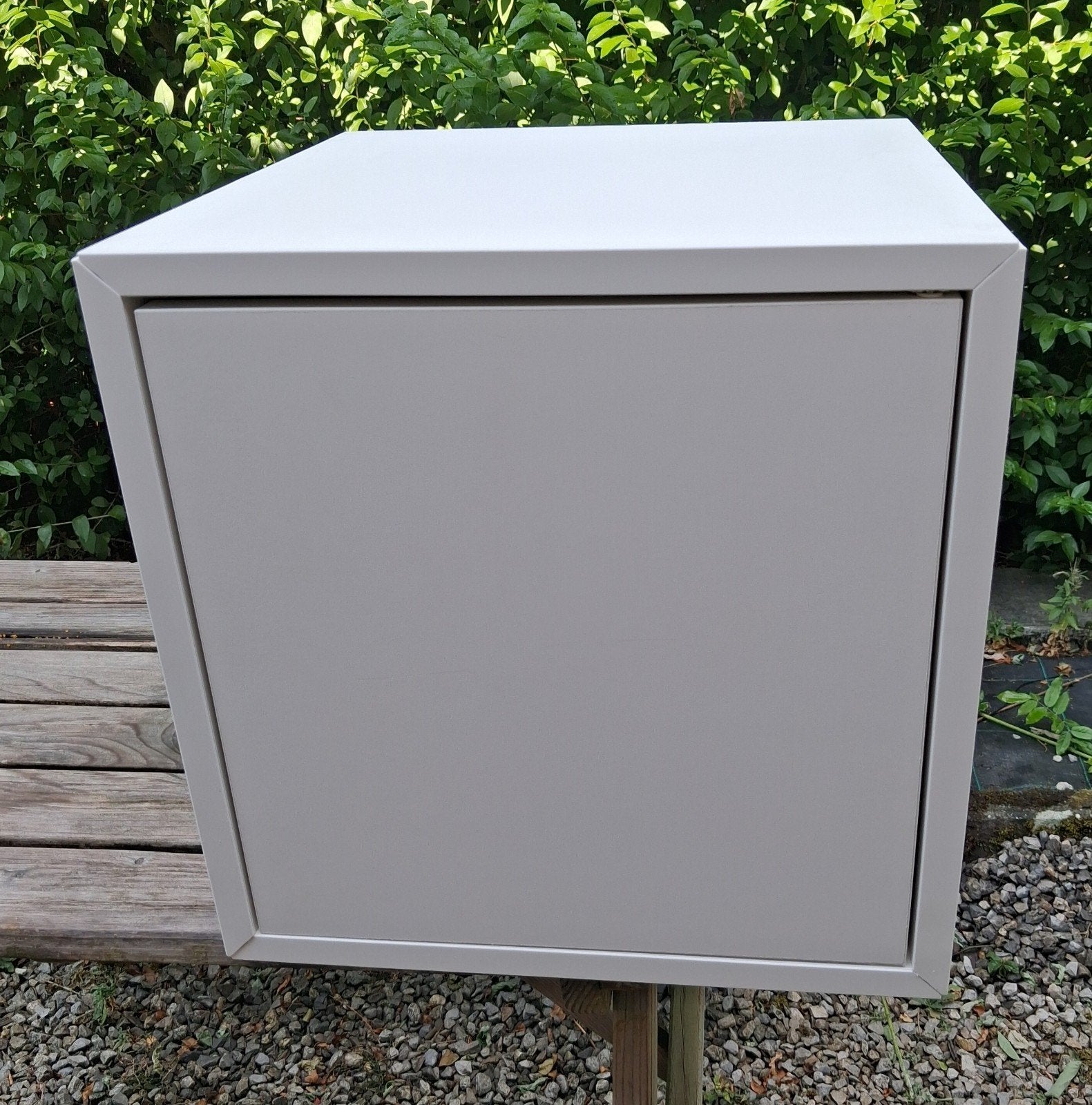 Cube de rangement ikea blanc Eket 35x35x35cm, Enlèvement, Utilisé