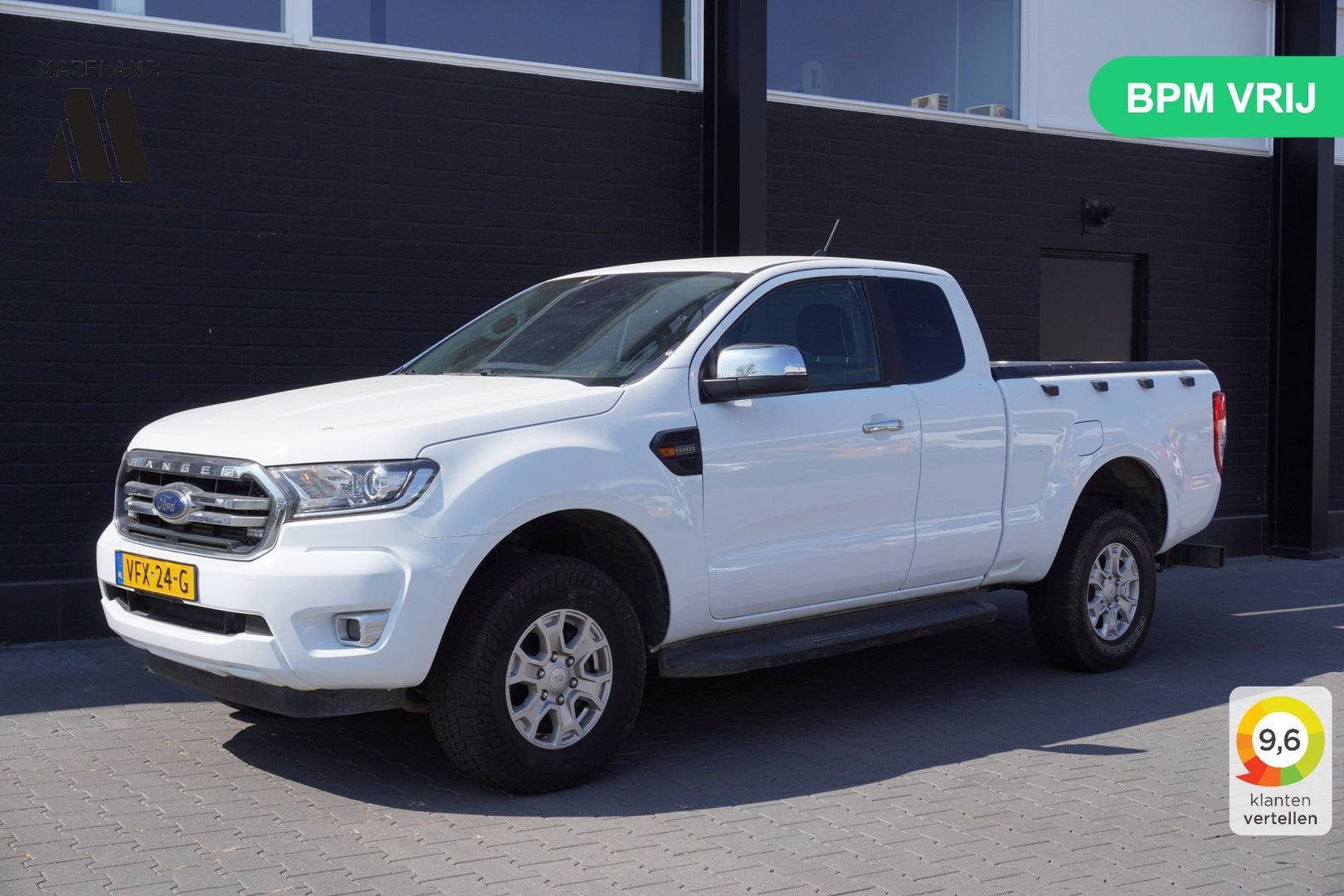 Ford Ranger 2.0 EcoBlue XLT 170PK 4WD EURO 6 - Clima - Cruis, Achat, Entreprise, Diesel, Blanc
