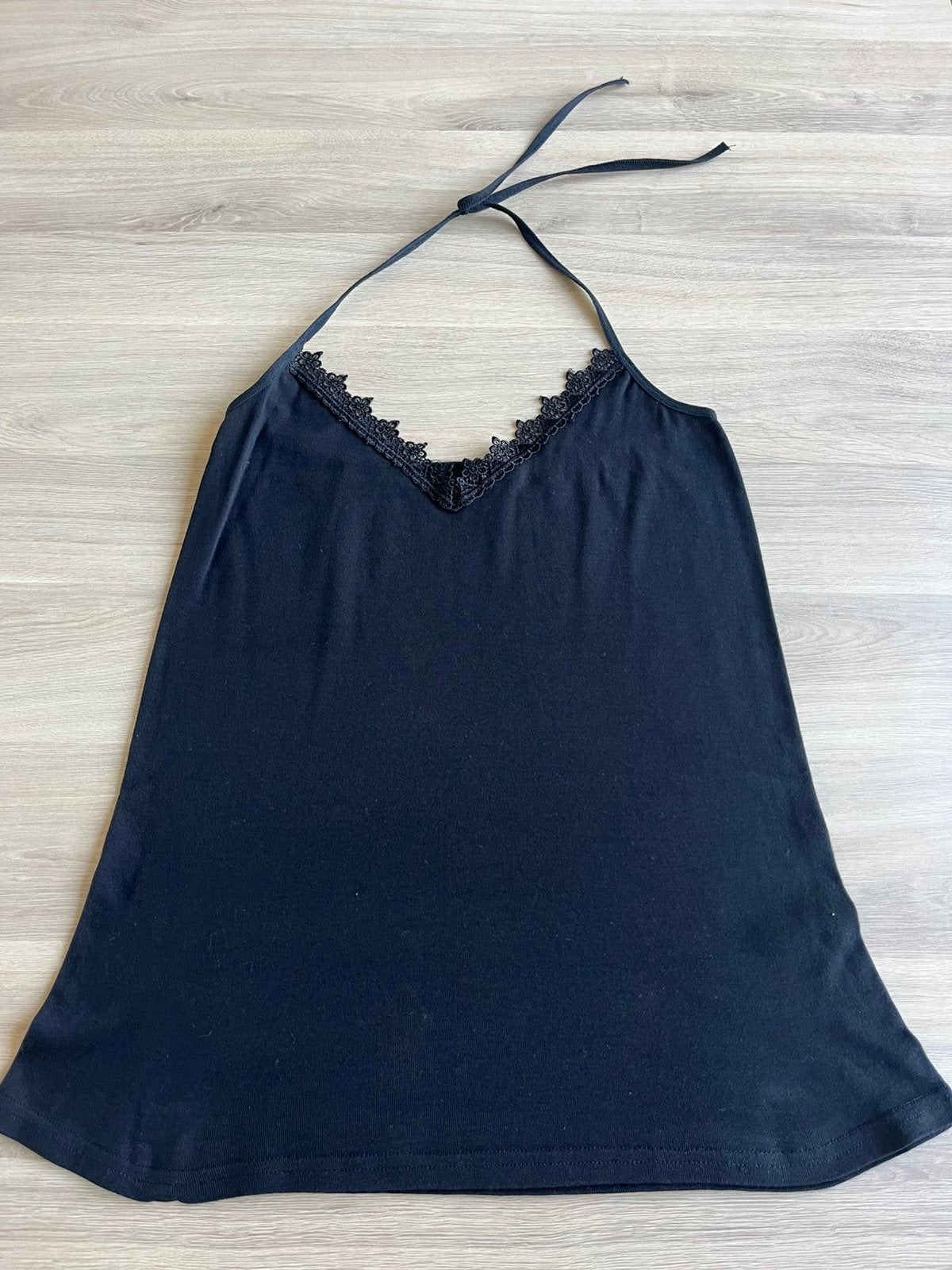 Zwarte halter top Vero Moda - maat L, Ophalen of Verzenden, Maat 42/44 (L), Zwart, Zonder mouw