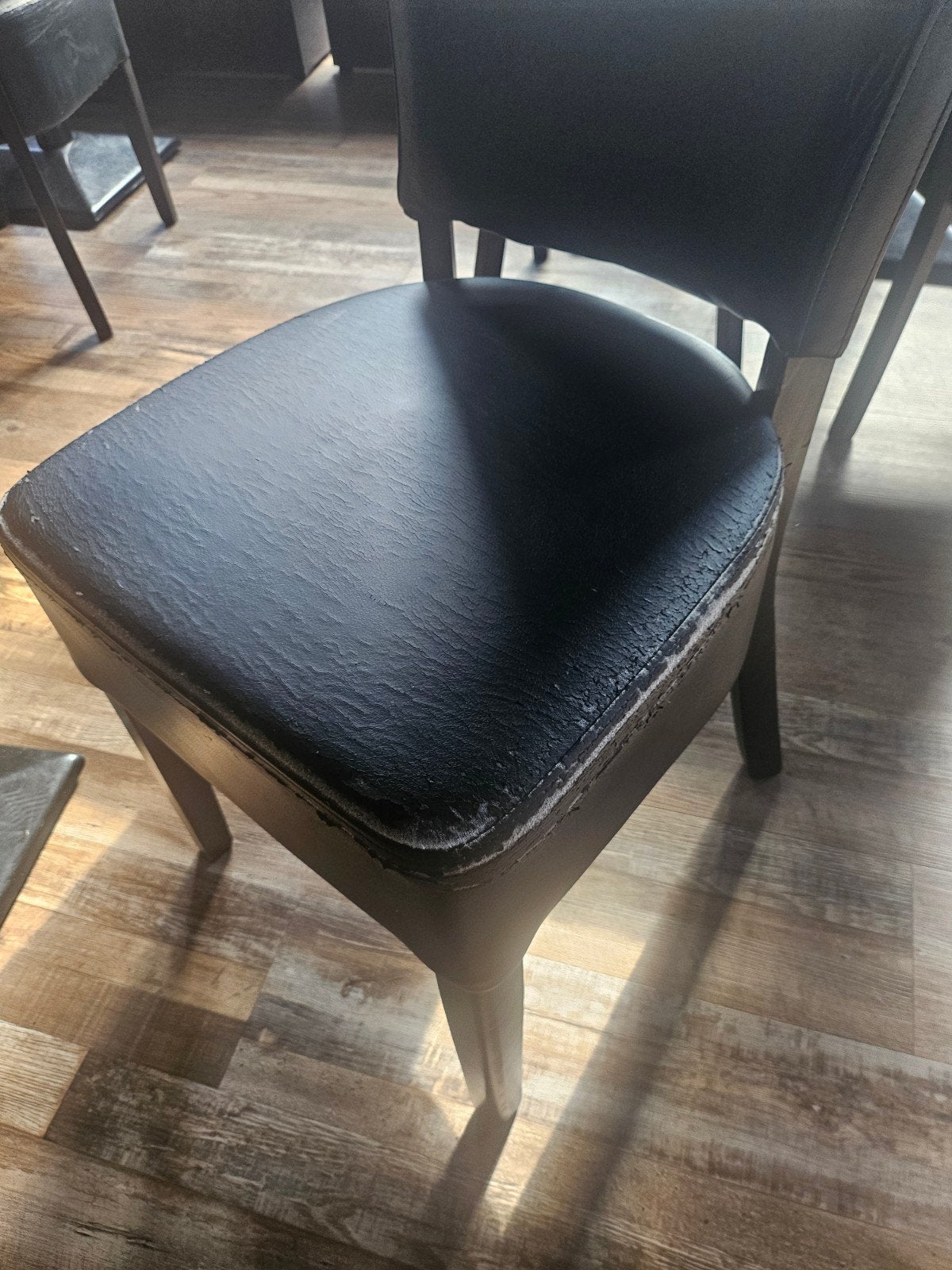 chaises plus banquette, Bois, Enlèvement, Utilisé, Retro