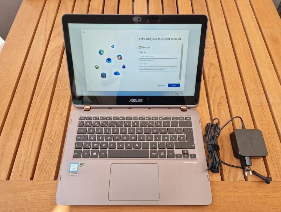 ASUS ZenBook UX360 Flip i5 8GB 256GB Touchscreen Nieuwe accu, Computers en Software, 2 tot 3 Ghz, 8 GB, Ophalen of Verzenden, SSD