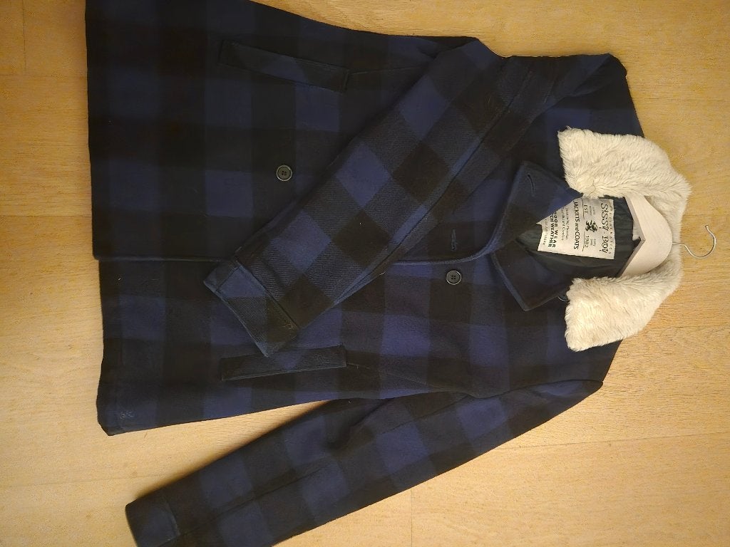 manteau, Taille 42/44 (L), Enlèvement ou Envoi, Porté, Bleu