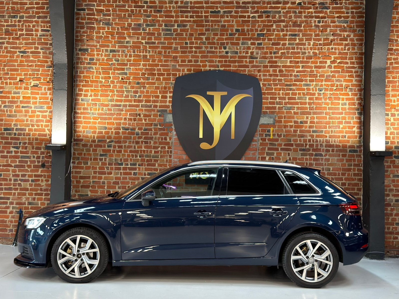 Audi A3 1.6 TDi Sportback 2018 - Euro 6b - CarPass, Auto's, Stof, Euro 6, Blauw, https://public.car-pass.be/vhr/8154b585-13fc-4c62-982a-4d92b50d4667
