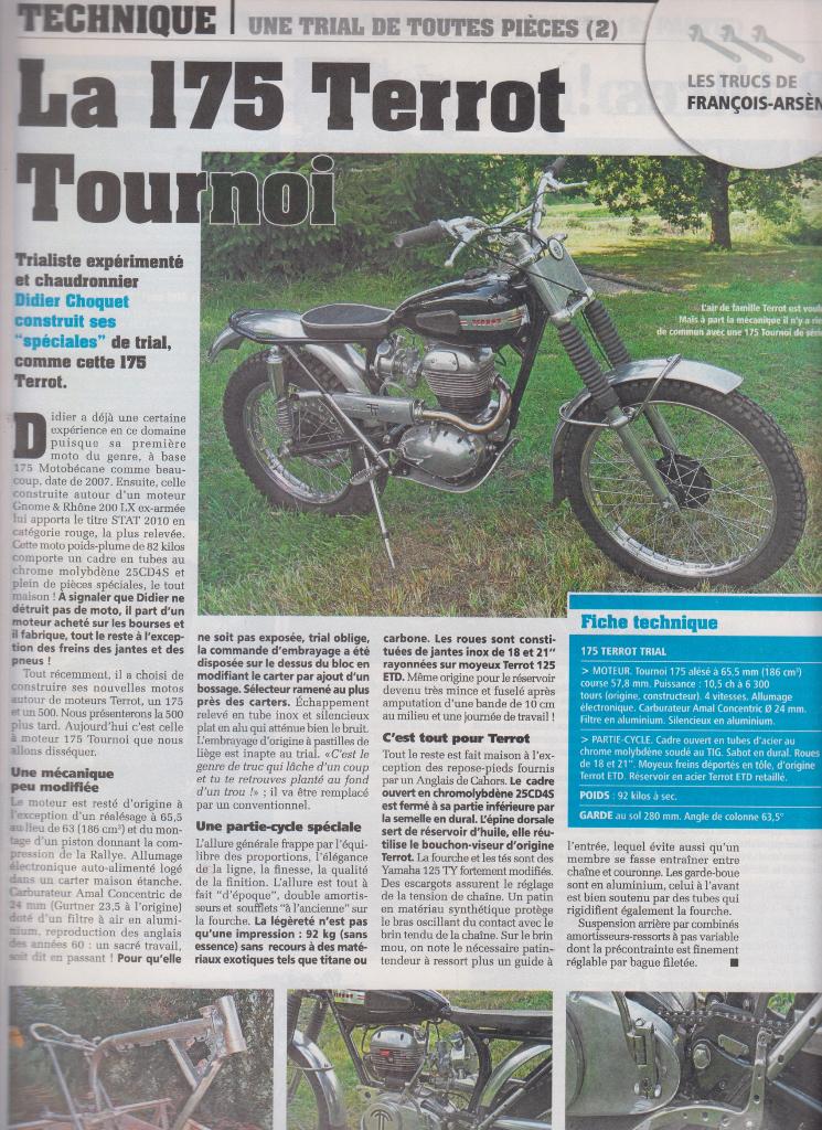 Moto Terrot Tournoi 175 Trial collection, Verzenden, Gelezen