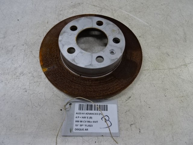 FREIN DISQUE ARRIÈRE Audi A1 Sportback (GBA) (01-2018/-), Auto-Union-Straße  1,
85057  Ingolstadt, DE, Info@audi.de, Audi, Utilisé