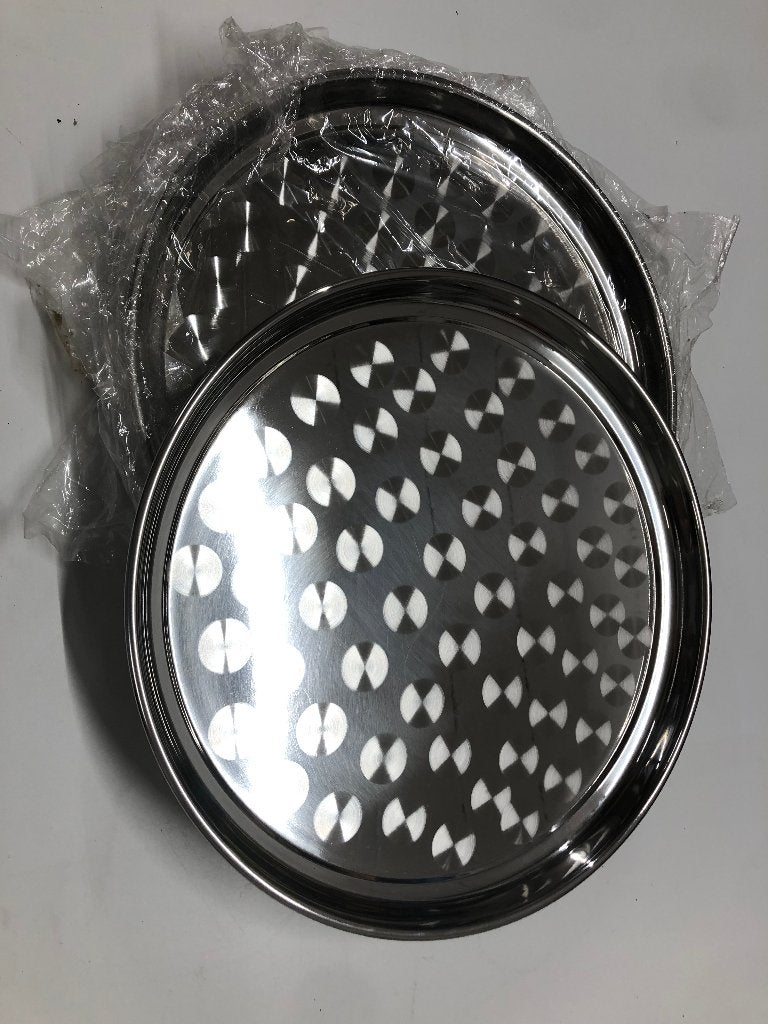 inox serveerschotels, Ophalen, Nieuw