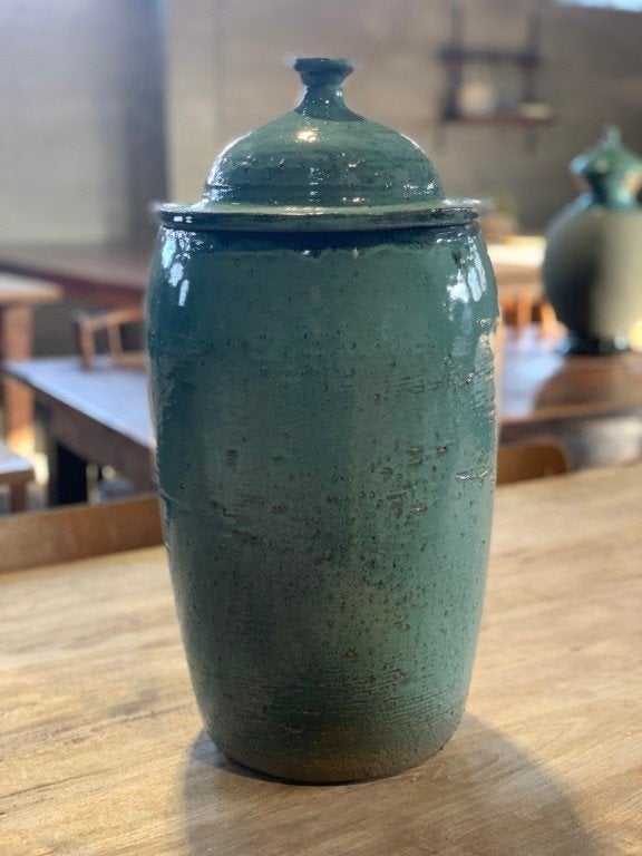 Grote urn, vaas, kruik met deksel van 53 cm hoog, Enlèvement ou Envoi