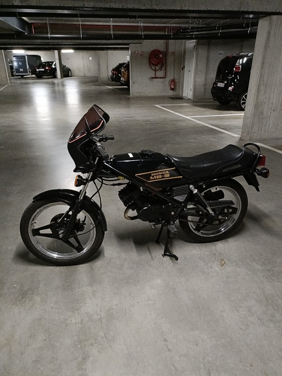 Honda MB 50 FA, Enlèvement
